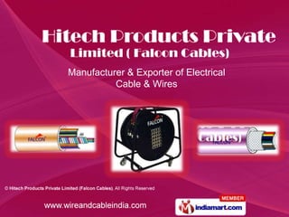 Manufacturer & Exporter of Electrical Cable & Wires 