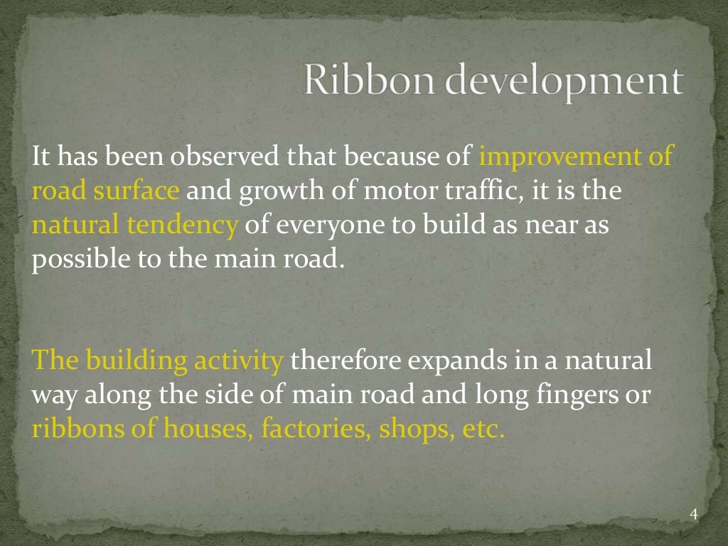 RIBBON DEVELOPMENT