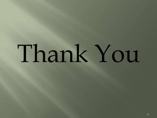 Thank You
19
 
