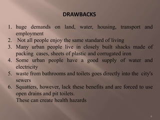 PPT OF URBANIZATION FACTS & FUNDAMENTALS | PPTX