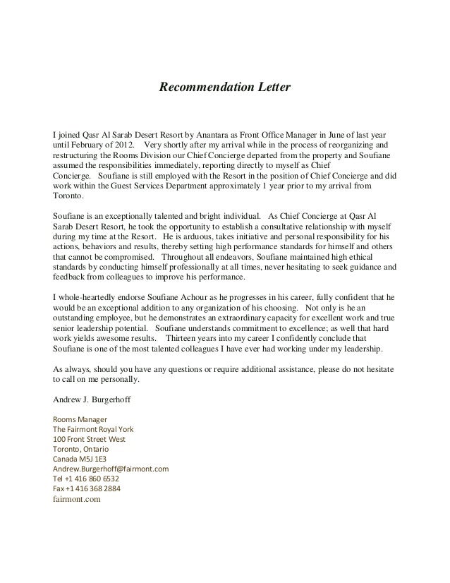 letter of recommendation office manager under fontanacountryinn com recommendation letter for manager