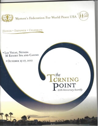 Turning Point conference conference book cover