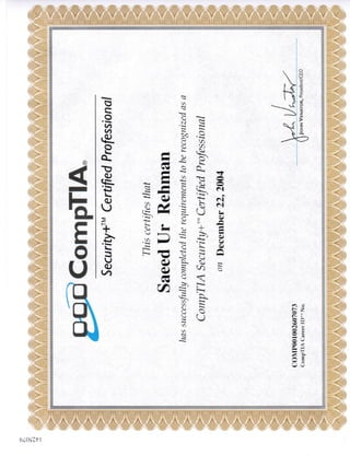 7-Security+ Certified Professional | PDF