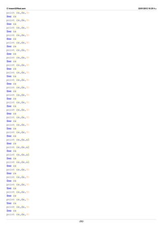 C:masm32ftest.asm 22/01/2012 10:25 ‫ب‬.‫ظ‬
point cx,dx,9h
Inc cx
point cx,dx,9h
Inc cx
point cx,dx,9h
Inc cx
point cx,dx,9h
Inc cx
point cx,dx,9h
Inc cx
point cx,dx,9h
Inc cx
point cx,dx,9h
Inc cx
point cx,dx,9h
Inc cx
point cx,dx,9h
Inc cx
point cx,dx,9h
Inc cx
point cx,dx,9h
Inc cx
point cx,dx,9h
Inc cx
point cx,dx,9h
Inc cx
point cx,dx,9h
Inc cx
point cx,dx,9h
Inc cx
point cx,dx,9h
Inc cx
point cx,dx,9h
Inc cx
point cx,dx,al
Inc cx
point cx,dx,al
Inc cx
point cx,dx,al
Inc cx
point cx,dx,al
Inc cx
point cx,dx,9h
Inc cx
point cx,dx,9h
Inc cx
point cx,dx,9h
Inc cx
point cx,dx,9h
Inc cx
point cx,dx,9h
Inc cx
point cx,dx,9h
Inc cx
point cx,dx,9h
-282-
 