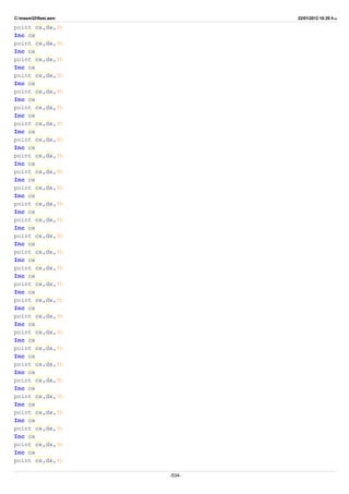 C:masm32ftest.asm 22/01/2012 10:25 ‫ب‬.‫ظ‬
point cx,dx,9h
Inc cx
point cx,dx,9h
Inc cx
point cx,dx,9h
Inc cx
point cx,dx,9h
Inc cx
point cx,dx,9h
Inc cx
point cx,dx,9h
Inc cx
point cx,dx,9h
Inc cx
point cx,dx,9h
Inc cx
point cx,dx,9h
Inc cx
point cx,dx,9h
Inc cx
point cx,dx,9h
Inc cx
point cx,dx,9h
Inc cx
point cx,dx,9h
Inc cx
point cx,dx,9h
Inc cx
point cx,dx,9h
Inc cx
point cx,dx,9h
Inc cx
point cx,dx,9h
Inc cx
point cx,dx,9h
Inc cx
point cx,dx,9h
Inc cx
point cx,dx,9h
Inc cx
point cx,dx,9h
Inc cx
point cx,dx,9h
Inc cx
point cx,dx,9h
Inc cx
point cx,dx,9h
Inc cx
point cx,dx,9h
Inc cx
point cx,dx,9h
Inc cx
point cx,dx,9h
Inc cx
point cx,dx,9h
-534-
 