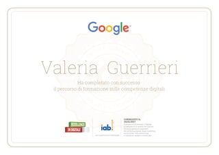 Valeria Guerrieri
24/01/2017
 