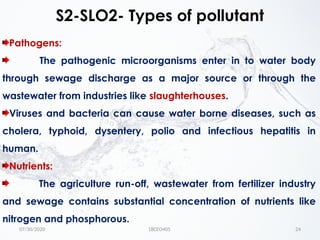 Water pollution and its managementtttttt | PPTX