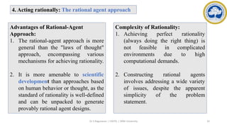 Ration Agent Approach Example 18CSC305J – Artificial Intelligence - UNIT 1.pptx