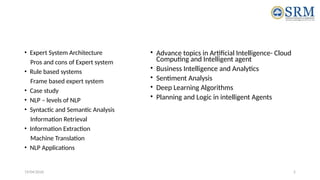 Comprehensive Overview of Expert Systems and AI Applications in ...