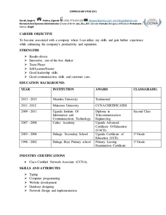 CURRICULUM VITAE dorah