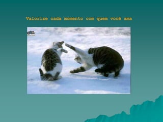 Valorize cada momento com quem você ama
 