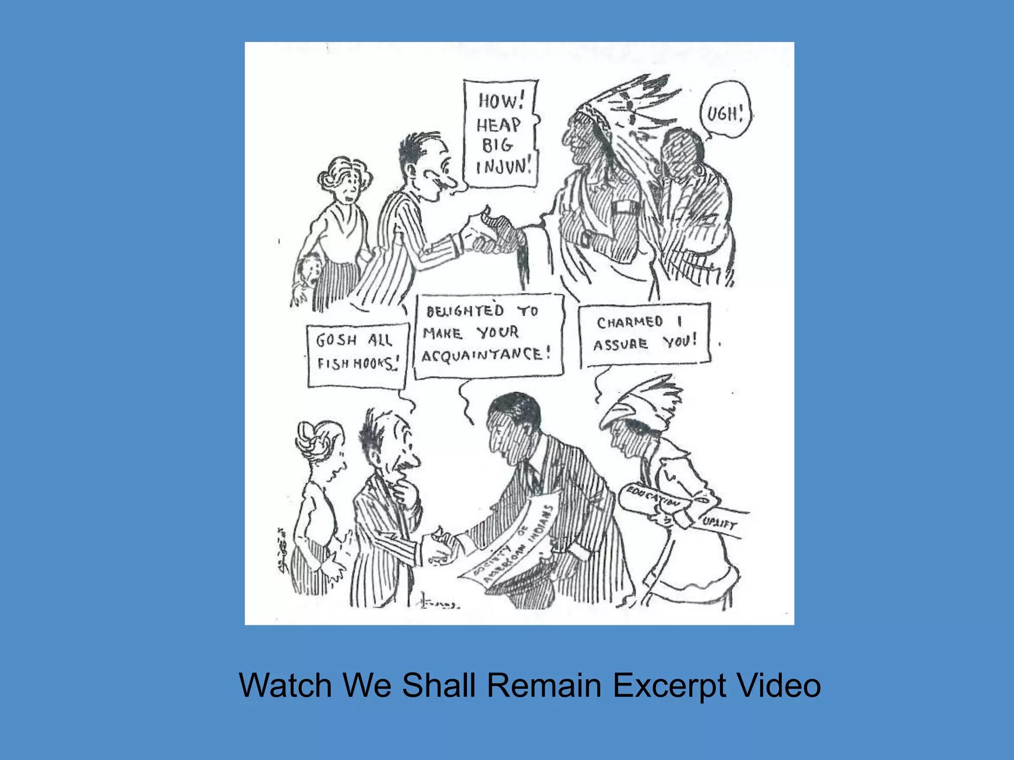 Watch We Shall Remain Excerpt Video
 