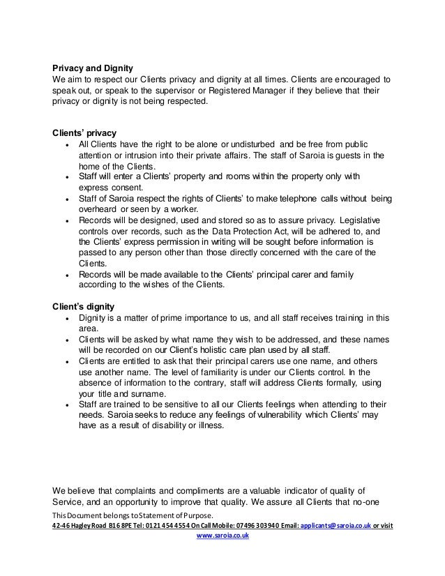 Health and social care personal statement examples image