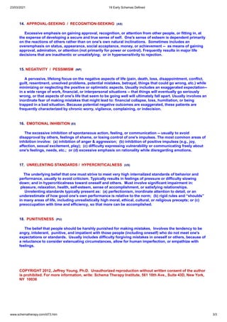 Unrelenting Standards.pdf 18 early schemas defined | PDF