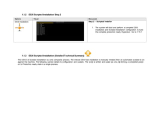 Installation of ESX Server | DOCX
