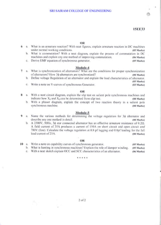 SRI SAIRAM COLLEGE OF ENGINEERING
 