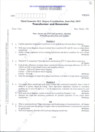 SRI SAIRAM COLLEGE OF ENGINEERING
 
