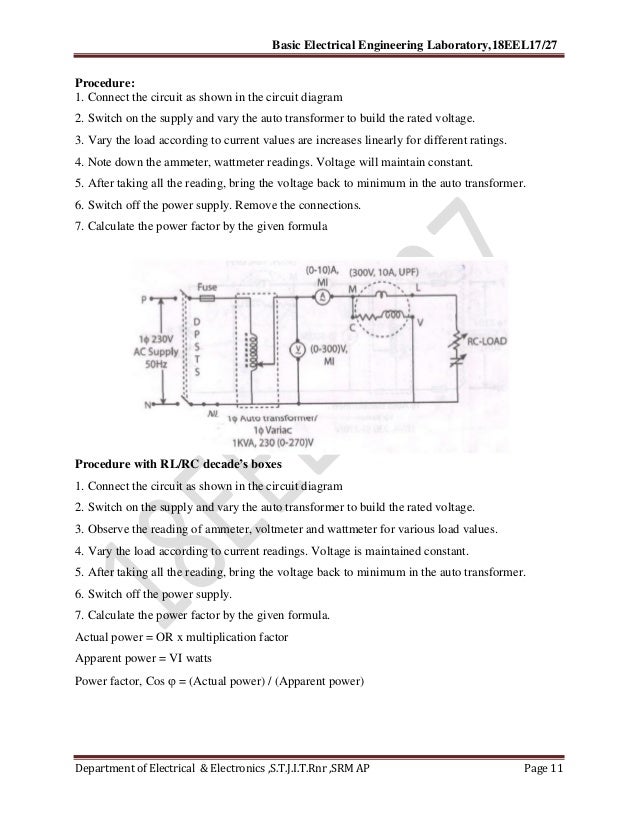 basic electrical manual 18 scheme