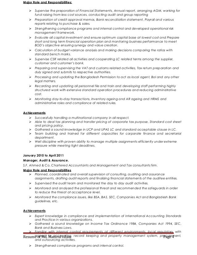 resume reconciliation mutual fund (Latest of date manir cv 03.01.2017)