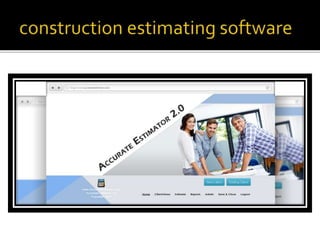 construction estimating software | PPT
