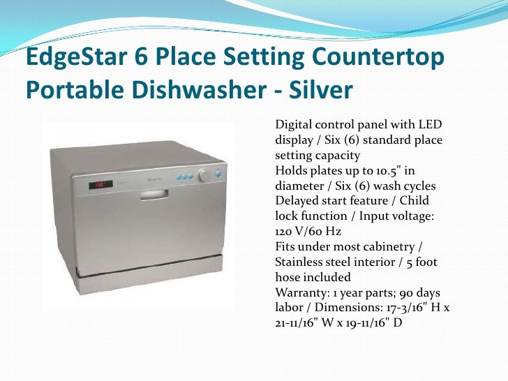 18 inch dishwasher