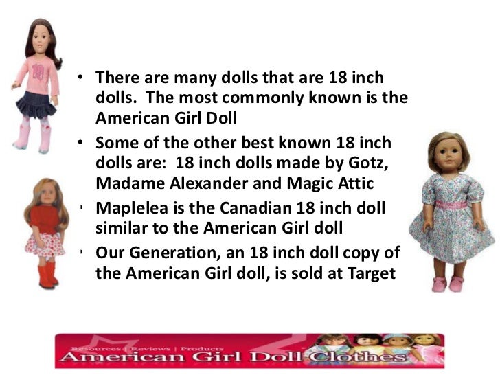 18 inch dolls similar to american girl