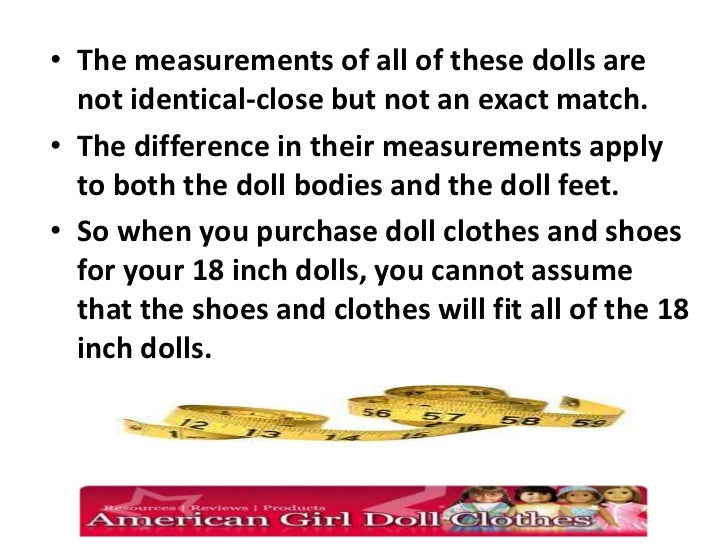 american girl doll foot measurements