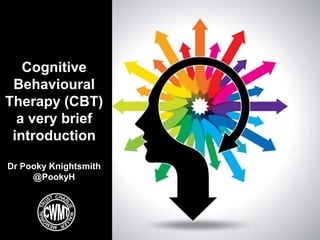 Cognitive
Behavioural
Therapy (CBT)
a very brief
introduction
Dr Pooky Knightsmith
@PookyH
 
