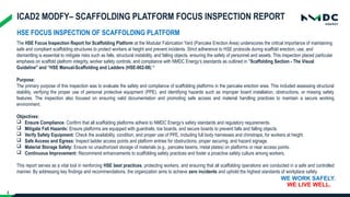 Platform Safety Inspection SCAFFOLDING PLATFORM FOCUS INSPECTION REPORT.pptx