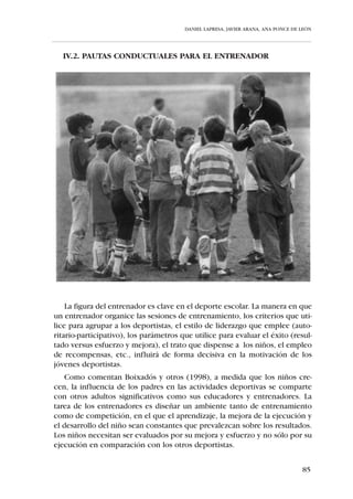 CAPÍTULO IV
    ORIENTACIONES PARA EL
ENTRENAMIENTO EN EDAD ESCOLAR
 