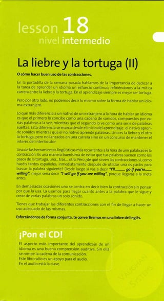 18 libros curso de ingles vaughan | PDF