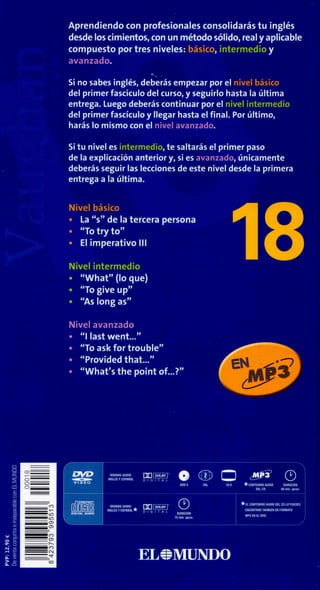 18 libros curso de ingles vaughan | PDF