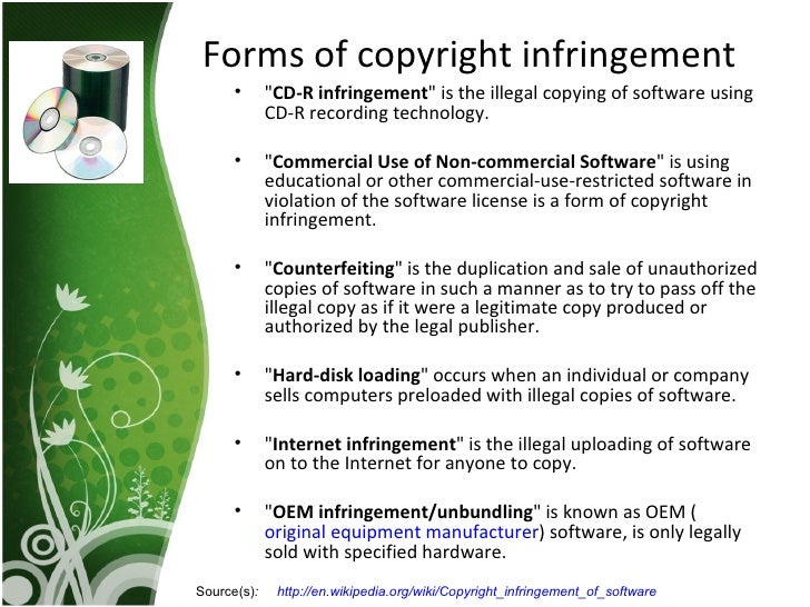 copy infringement copy infringement