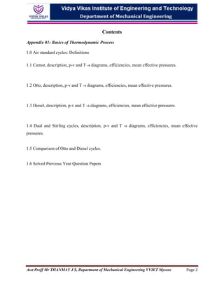 APPLIED THERMODYNAMICS 18ME42 Module 01 question no 1a & 1b | PDF