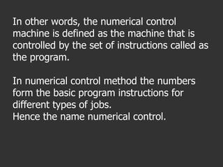 CNC MACHINE TOOLS Introduction Module 1.ppt