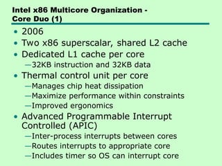 Comprehensive Overview of Multicore Computer Architecture and ...