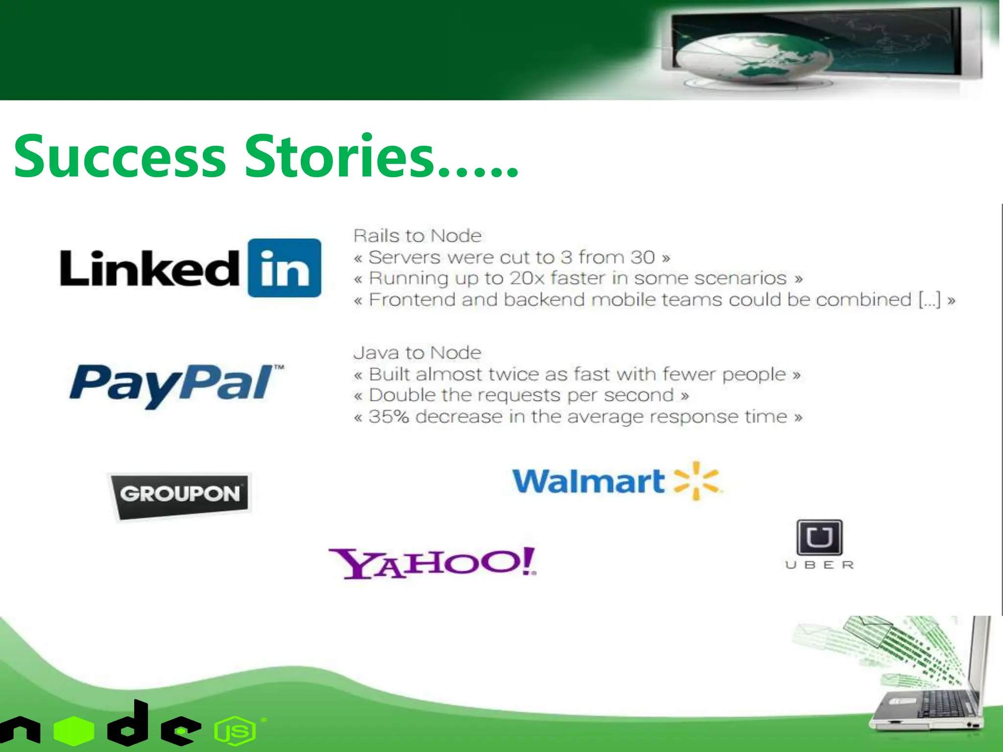 Success Stories…..
 