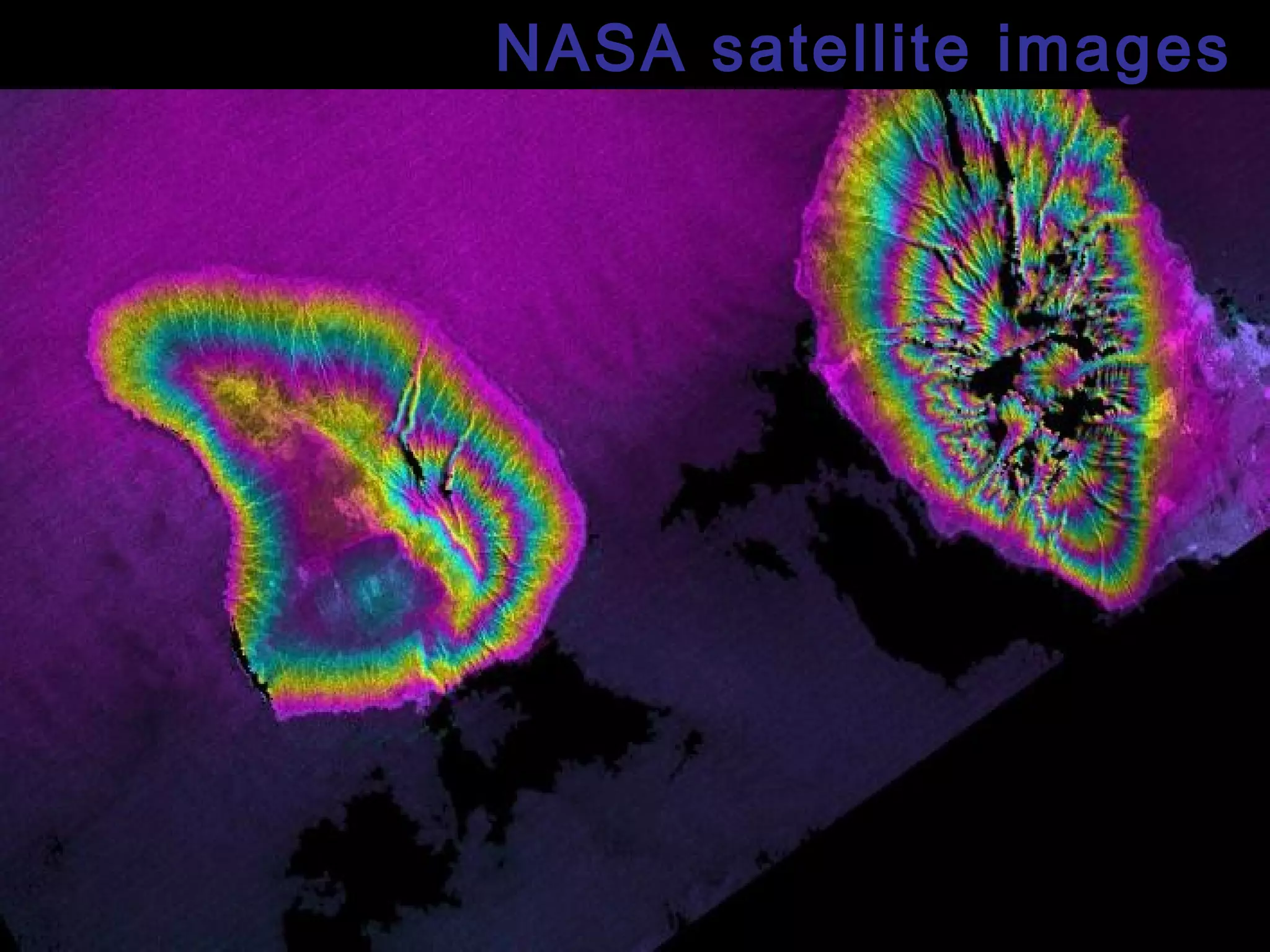 NASA satellite images
 