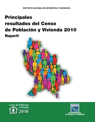 Principales
resultados del Censo
de Población y Vivienda 2010
Nayarit
 