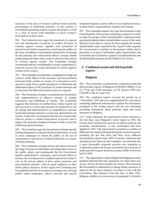 United Nations Report of the Committee on the Elimination of ...
