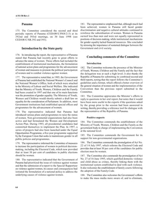 United Nations Report of the Committee on the Elimination of ...