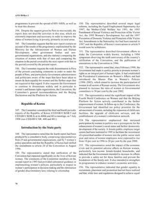 United Nations Report of the Committee on the Elimination of ...
