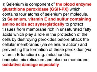18 selenium and:or vitamin e deficiency | PDF