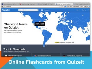 Online Flashcards from Quizelt 
 