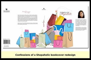Confessions of a Shopaholic bookcover redesign
 
