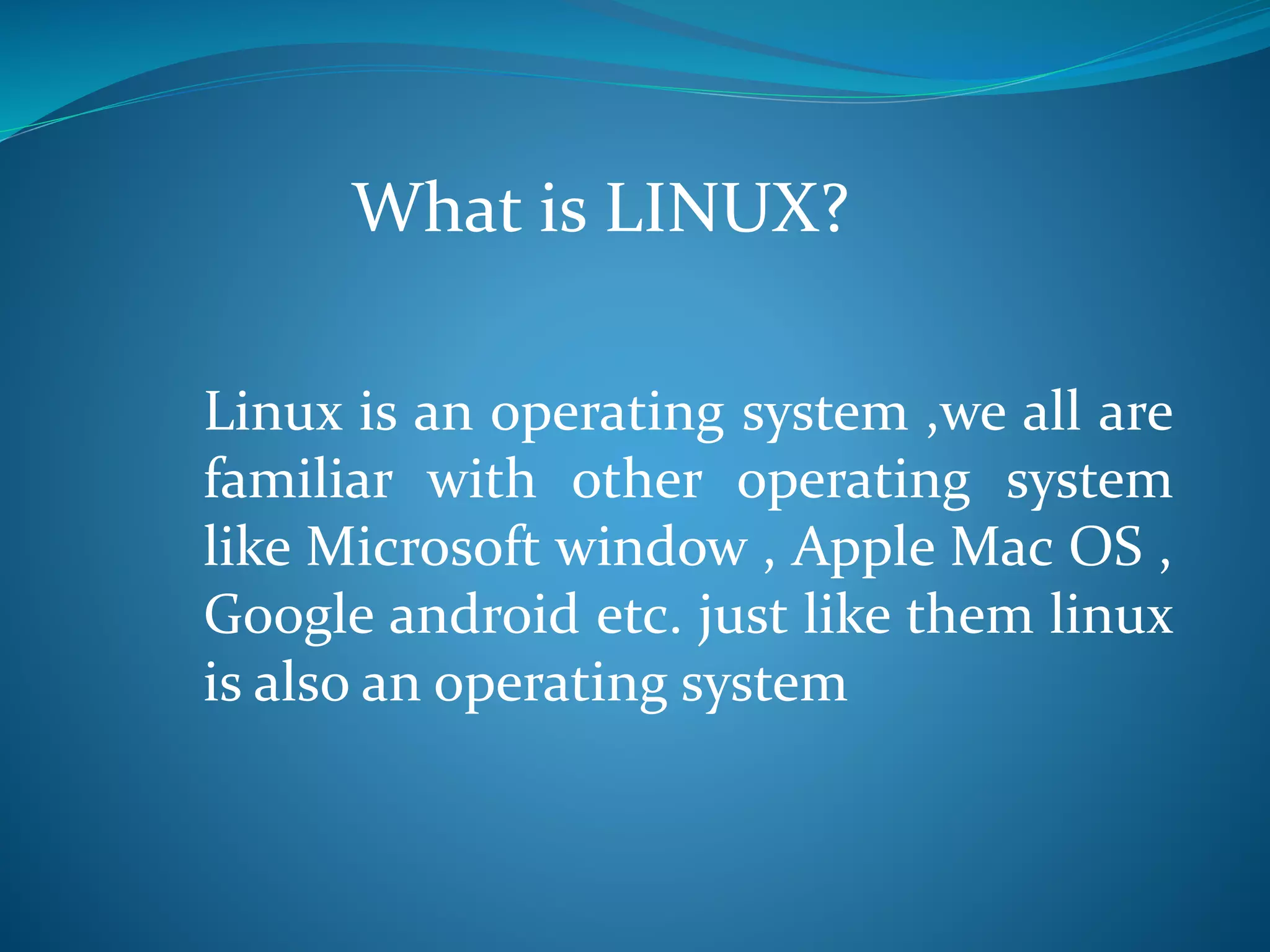 Unix & Linux File System in Operating System | PPT