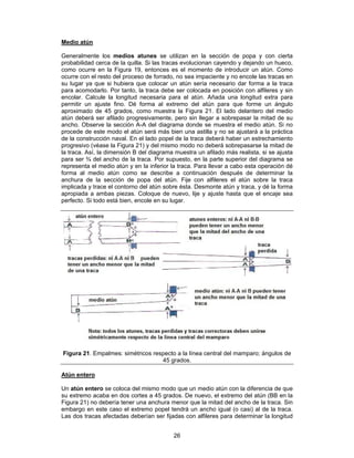 Medio atún

Generalmente los medios atunes se utilizan en la sección de popa y con cierta
probabilidad cerca de la quilla. Si las tracas evolucionan cayendo y dejando un hueco,
como ocurre en la Figura 19, entonces es el momento de introducir un atún. Como
ocurre con el resto del proceso de forrado, no sea impaciente y no encole las tracas en
su lugar ya que si hubiera que colocar un atún sería necesario dar forma a la traca
para acomodarlo. Por tanto, la traca debe ser colocada en posición con alfileres y sin
encolar. Calcule la longitud necesaria para el atún. Añada una longitud extra para
permitir un ajuste fino. Dé forma al extremo del atún para que forme un ángulo
aproximado de 45 grados, como muestra la Figura 21. El lado delantero del medio
atún deberá ser afilado progresivamente, pero sin llegar a sobrepasar la mitad de su
ancho. Observe la sección A-A del diagrama donde se muestra el medio atún. Si no
procede de este modo el atún será más bien una astilla y no se ajustará a la práctica
de la construcción naval. En el lado popel de la traca deberá haber un estrechamiento
progresivo (véase la Figura 21) y del mismo modo no deberá sobrepasarse la mitad de
la traca. Así, la dimensión B del diagrama muestra un afilado más realista, si se ajusta
para ser ¾ del ancho de la traca. Por supuesto, en la parte superior del diagrama se
representa el medio atún y en la inferior la traca. Para llevar a cabo esta operación dé
forma al medio atún como se describe a continuación después de determinar la
anchura de la sección de popa del atún. Fije con alfileres el atún sobre la traca
implicada y trace el contorno del atún sobre ésta. Desmonte atún y traca, y dé la forma
apropiada a ambas piezas. Coloque de nuevo, lije y ajuste hasta que el encaje sea
perfecto. Si todo está bien, encole en su lugar.




Figura 21. Empalmes: simétricos respecto a la línea central del mamparo; ángulos de
                                   45 grados.

Atún entero

Un atún entero se coloca del mismo modo que un medio atún con la diferencia de que
su extremo acaba en dos cortes a 45 grados. De nuevo, el extremo del atún (BB en la
Figura 21) no debería tener una anchura menor que la mitad del ancho de la traca. Sin
embargo en este caso el extremo popel tendrá un ancho igual (o casi) al de la traca.
Las dos tracas afectadas deberían ser fijadas con alfileres para determinar la longitud


                                          26
 