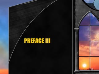 PREFACE III 