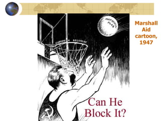 Marshall
Aid
cartoon,
1947
 