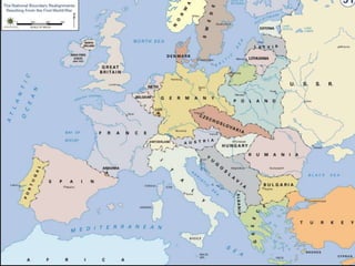 III. Hitler Marches in Europe
A. New Acquisitions
-March 11, 1938-Hitler annexed
Austria saying that he was
helping Germans in the country.
-March 1939-Hitler forced
Czechoslovakia to agree to
annexation.
 